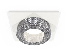 Ambrella Комплект встраиваемого светильника XC7631020 SWH/CL белый песок/прозрачный MR16 GU5.3 (C7631, N7191) XC7631020 Ambrella Комплект встраиваемого светильника XC7631020 SWH/CL белый песок/прозрачный MR16 GU5.3 (C7631, N7191) XC7631020