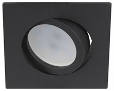 ЭРА Встраиваемый светильник алюминиевый KL87 BK MR16/GU5.3 черный Б0054353 ЭРА Встраиваемый светильник алюминиевый KL87 BK MR16/GU5.3 черный Б0054353