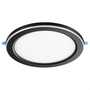 Novotech 359017 SPOT NT23 черный Светильник встраиваемый светодиодный (три сценария работы) IP20 LED 4000К 18W+6W 100-265V 1680Лм SPAN 359017 Novotech 359017 SPOT NT23 черный Светильник встраиваемый светодиодный (три сценария работы) IP20 LED 4000К 18W+6W 100-265V 1680Лм SPAN 359017