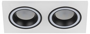 ЭРА Встраиваемый светильник декоративный DK92 WH/BK MR16/GU5.3 белый/черный Б0054363 ЭРА Встраиваемый светильник декоративный DK92 WH/BK MR16/GU5.3 белый/черный Б0054363