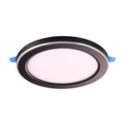 Novotech 359021 SPOT NT23 черный Светильник встраиваемый светодиодный (три сценария работы) IP20 LED 3000К 12W+4W 100-265V 1120Лм SPAN 359021 Novotech 359021 SPOT NT23 черный Светильник встраиваемый светодиодный (три сценария работы) IP20 LED 3000К 12W+4W 100-265V 1120Лм SPAN 359021