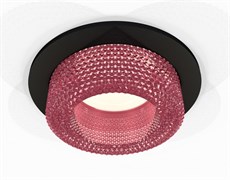 Ambrella Комплект встраиваемого светильника XC7622022 SBK/PI черный песок/розовый MR16 GU5.3 (C7622, N7193) XC7622022 Ambrella Комплект встраиваемого светильника XC7622022 SBK/PI черный песок/розовый MR16 GU5.3 (C7622, N7193) XC7622022