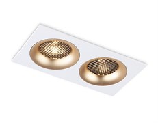 Ambrella Светильник встраиваемый TN102733/2 WH/GD белый/золото GU5.3 175*92*23 TN102733 Ambrella Светильник встраиваемый TN102733/2 WH/GD белый/золото GU5.3 175*92*23 TN102733
