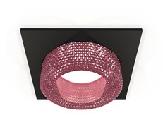 Ambrella Комплект встраиваемого светильника XC7632022 SBK/PI черный песок/розовый MR16 GU5.3 (C7632, N7193) XC7632022 Ambrella Комплект встраиваемого светильника XC7632022 SBK/PI черный песок/розовый MR16 GU5.3 (C7632, N7193) XC7632022