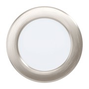 Eglo 99137 Светодиодный встраиваемый светильник FUEVA 5, 5,5W (LED), 117, ET26, 650lm, 3000K, сталь, никель матовый 99137 Eglo 99137 Светодиодный встраиваемый светильник FUEVA 5, 5,5W (LED), 117, ET26, 650lm, 3000K, сталь, никель матовый 99137
