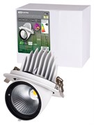 TDM Светильник встраиваемый поворотный "Акцент-1" LED DSL-01-040-WW 40 Вт, 24°, 3000 К, 90 Ra, IP40 SQ0369-0402 TDM Светильник встраиваемый поворотный "Акцент-1" LED DSL-01-040-WW 40 Вт, 24°, 3000 К, 90 Ra, IP40 SQ0369-0402