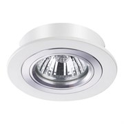 Novotech NT18 076 белый Встраиваемый светильник IP20 GX5.3 50W 12V MORUS 370390 Novotech NT18 076 белый Встраиваемый светильник IP20 GX5.3 50W 12V MORUS 370390