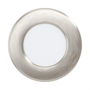 Eglo 99152 Светодиодный встраиваемый светильник FUEVA 5, 2,7W (LED), 86, ET26, 360lm, 4000K, сталь, никель матовый 99152 Eglo 99152 Светодиодный встраиваемый светильник FUEVA 5, 2,7W (LED), 86, ET26, 360lm, 4000K, сталь, никель матовый 99152