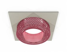 Ambrella Комплект встраиваемого светильника XC7633022 SGR/PI серый песок/розовый MR16 GU5.3 (C7633, N7193) XC7633022 Ambrella Комплект встраиваемого светильника XC7633022 SGR/PI серый песок/розовый MR16 GU5.3 (C7633, N7193) XC7633022