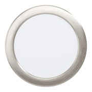 Eglo 99154 Светодиодный встраиваемый светильник FUEVA 5, 10,5W (LED), 166, ET26, 1350lm, 4000K, сталь, никель 99154 Eglo 99154 Светодиодный встраиваемый светильник FUEVA 5, 10,5W (LED), 166, ET26, 1350lm, 4000K, сталь, никель 99154