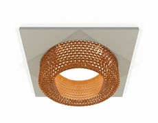 Ambrella Комплект встраиваемого светильника XC7633024 SGR/CF серый песок/кофе MR16 GU5.3 (C7633, N7195) XC7633024 Ambrella Комплект встраиваемого светильника XC7633024 SGR/CF серый песок/кофе MR16 GU5.3 (C7633, N7195) XC7633024