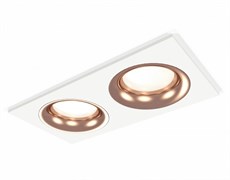 Ambrella Комплект встраиваемого светильника XC7635006 SWH/PPG белый песок/золото розовое полированное MR16 GU5.3 (C7635, N7015) XC7635006 Ambrella Комплект встраиваемого светильника XC7635006 SWH/PPG белый песок/золото розовое полированное MR16 GU5.3 (C7635, N7015) XC7635006