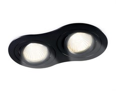Ambrella Встраиваемый точечный поворотный светильник 3 GU5.3 TN102507/2 BK черный GU5.3 175*95*28 TN102507 Ambrella Встраиваемый точечный поворотный светильник 3 GU5.3 TN102507/2 BK черный GU5.3 175*95*28 TN102507