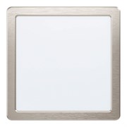 Eglo 99169 Светодиодный встраиваемый светильник FUEVA 5, 16,5W (LED), 216х216, ET26, 1800lm, 3000K, сталь, никель 99169 Eglo 99169 Светодиодный встраиваемый светильник FUEVA 5, 16,5W (LED), 216х216, ET26, 1800lm, 3000K, сталь, никель 99169