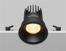 Maytoni Technical Встраиваемый светильник Dip 2700K 15Вт 50° DL117-15W-2.7K-B Maytoni Technical Встраиваемый светильник Dip 2700K 15Вт 50° DL117-15W-2.7K-B