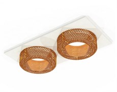 Ambrella Комплект встраиваемого светильника XC7635024 SWH/CF белый песок/кофе MR16 GU5.3 (C7635, N7195) XC7635024 Ambrella Комплект встраиваемого светильника XC7635024 SWH/CF белый песок/кофе MR16 GU5.3 (C7635, N7195) XC7635024