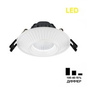 Citilux CLD042NW0 Дзета Белый Светильник встраиваемый 7W*3500K CLD042NW0 Citilux CLD042NW0 Дзета Белый Светильник встраиваемый 7W*3500K CLD042NW0