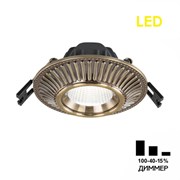 Citilux CLD042NW3 Дзета Бронза Светильник встраиваемый 7W*3500K CLD042NW3 Citilux CLD042NW3 Дзета Бронза Светильник встраиваемый 7W*3500K CLD042NW3
