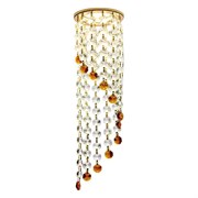 Ambrella Встраиваемый точечный светильник K3440 CL/BR/G золото/прозрачно-коричневый MR16 K3440 CL/BR/G Ambrella Встраиваемый точечный светильник K3440 CL/BR/G золото/прозрачно-коричневый MR16 K3440 CL/BR/G