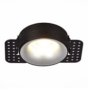 ST LUCE ST218.418.01 Св-к встр. Черный GU10 1*50W  IP20 D85xH30 165-265V Без ламп ST218.418.01 ST LUCE ST218.418.01 Св-к встр. Черный GU10 1*50W  IP20 D85xH30 165-265V Без ламп ST218.418.01