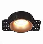 ST LUCE ST218.428.01 Св-к встр. Черный GU10 1*50W  IP20 D85xH30 165-265V Без ламп ST218.428.01 ST LUCE ST218.428.01 Св-к встр. Черный GU10 1*50W  IP20 D85xH30 165-265V Без ламп ST218.428.01