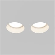Maytoni Technical Встраиваемый светильник Gyps Modern GU10 2x10Вт DL123-GU10-02-W Maytoni Technical Встраиваемый светильник Gyps Modern GU10 2x10Вт DL123-GU10-02-W