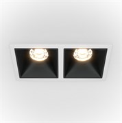 Maytoni Встраиваемый светильник Alfa LED 4000K 2x10Вт 36° DL043-02-10W4K-SQ-WB Maytoni Встраиваемый светильник Alfa LED 4000K 2x10Вт 36° DL043-02-10W4K-SQ-WB