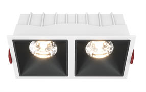 Maytoni Встраиваемый светильник Alfa LED 3000K 2x15Вт 36° Dim Triac DL043-02-15W3K-D-SQ-WB Maytoni Встраиваемый светильник Alfa LED 3000K 2x15Вт 36° Dim Triac DL043-02-15W3K-D-SQ-WB