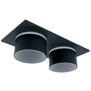 Ambrella Встраиваемый точечный светильник TN331/2 SBK черный песок GU5.3 182*92*60 TN331 Ambrella Встраиваемый точечный светильник TN331/2 SBK черный песок GU5.3 182*92*60 TN331