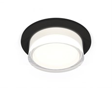 Ambrella Комплект встраиваемого светильника с акрилом XC6513063 SBK/FR/CL черный песок/белый матовый/прозрачный MR16 GU5.3 (C6513, N6241) XC6513063 Ambrella Комплект встраиваемого светильника с акрилом XC6513063 SBK/FR/CL черный песок/белый матовый/прозрачный MR16 GU5.3 (C6513, N6241) XC6513063
