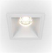 Maytoni Встраиваемый светильник Alfa LED 3000K 1x10Вт 36° DL043-01-10W3K-SQ-W Maytoni Встраиваемый светильник Alfa LED 3000K 1x10Вт 36° DL043-01-10W3K-SQ-W