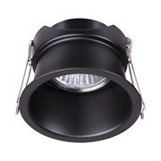 Novotech 370445 NT19 130 черный Встраиваемый светильник IP20 GU10 50W 220V BUTT 370445 Novotech 370445 NT19 130 черный Встраиваемый светильник IP20 GU10 50W 220V BUTT 370445