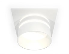 Ambrella Комплект встраиваемого светильника с акрилом XC6520062 SWH/FR белый песок/белый матовый MR16 GU5.3 (C6520, N6235) XC6520062
