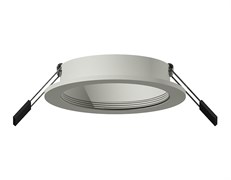 Ambrella Корпус светильника встраиваемый для насадок D70mm C7623 SGR серый песок D92*H25mm MR16 GU5.3 C7623