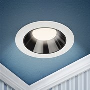 ЭРА Светильник светодиодный встраиваемый LED 21-9-3K круглый 9Вт 3000К Б0062131
