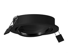 Ambrella Корпус светильника встраиваемый поворотный для насадок D70mm C7652 SBK черный песок D106*H25mm MR16 GU5.3 C7652 Ambrella Корпус светильника встраиваемый поворотный для насадок D70mm C7652 SBK черный песок D106*H25mm MR16 GU5.3 C7652