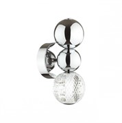 Odeon Light 5007/4WL L-VISION ODL23 419 хром/прозрачный/металл/акрил Бра LED 4W 4000K 230Лм CRYSTAL 5007/4WL Odeon Light 5007/4WL L-VISION ODL23 419 хром/прозрачный/металл/акрил Бра LED 4W 4000K 230Лм CRYSTAL 5007/4WL