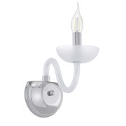 Eglo Бра FALCADO 1, 1х40W (E14), L120, H280, A230, стекло/матовый 39124 Eglo Бра FALCADO 1, 1х40W (E14), L120, H280, A230, стекло/матовый 39124