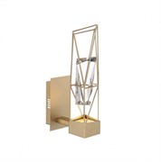 ST Luce SL815.201.01 Бра Матовое золото/Матовое золото, Прозрачный LED 1*6W 4000K SL815.201.01 ST Luce SL815.201.01 Бра Матовое золото/Матовое золото, Прозрачный LED 1*6W 4000K SL815.201.01