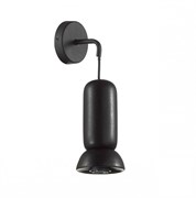 Odeon Light 5054/1WD PENDANT ODL24 315 черный/металл/керамика Бра GU10 LED 4W KERAMA 5054/1WD
