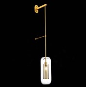 ST LUCE SL1048.311.01 Бра Латунь/Прозрачный E14 1*40W SL1048.311.01 ST LUCE SL1048.311.01 Бра Латунь/Прозрачный E14 1*40W SL1048.311.01