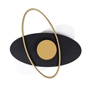 Arte Lamp A2605AP-7BK MARS Бра LED черный/золото/металл/акрил A2605AP-7BK Arte Lamp A2605AP-7BK MARS Бра LED черный/золото/металл/акрил A2605AP-7BK