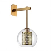 Odeon Light 4939/1W PENDANT ODL22 235 античн.бронза/металл/прозрачный/стекло Бра E27 1*40W CLOCKY 4939/1W Odeon Light 4939/1W PENDANT ODL22 235 античн.бронза/металл/прозрачный/стекло Бра E27 1*40W CLOCKY 4939/1W