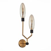 ST Luce SL1174.301.02 Бра Латунь/Коньячный G9 2*3W SL1174.301.02 ST Luce SL1174.301.02 Бра Латунь/Коньячный G9 2*3W SL1174.301.02