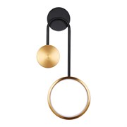 Arte Lamp A1364AP-2PB HOLLY Бра черный/медь/белый пластик A1364AP-2PB