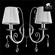 Arte Lamp Romana Snow Белый Бра 40W E14 A1743AP-2WH Arte Lamp Romana Snow Белый Бра 40W E14 A1743AP-2WH