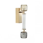 Odeon Light 5426/13WL L-VISION ODL_EX24 21 золотой/белый/дымчатый/коньячный/металл/стекло/акрил Бра LED 13W 3000K KLIFF 5426/13WL