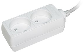 IEK Удлинитель У2 2 места 2Р/1,5 метра 2х0,75мм2 10А/250В WYP10-06-02-01-N