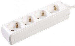 IEK Удлинитель У04 4 места 2Р+PЕ/3метра 3х1мм2 16А/250В WYP10-16-04-03-Z-N