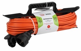 ЭРА UFx-1e-3x1.5-30m-IP44 Удлинитель силовой на рамке c/з 1 гн 30м ПВС 3x1.5 Б0046830